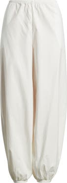 Reformation Aven Stretch Organic Cotton Balloon Pants