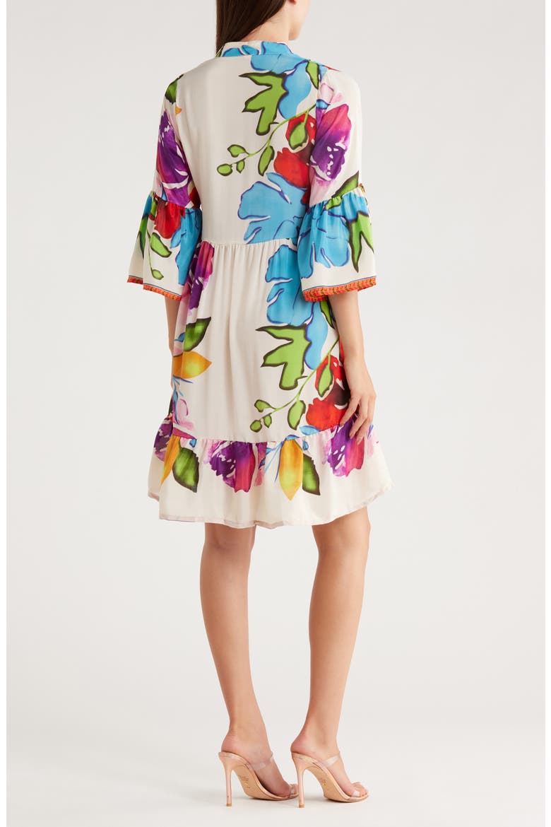 Short Swing Dress, Alternate, color, WHITE MULTI