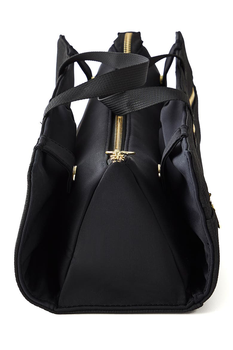 Hair Tools Bag, Alternate, color, BLACK/ PINK