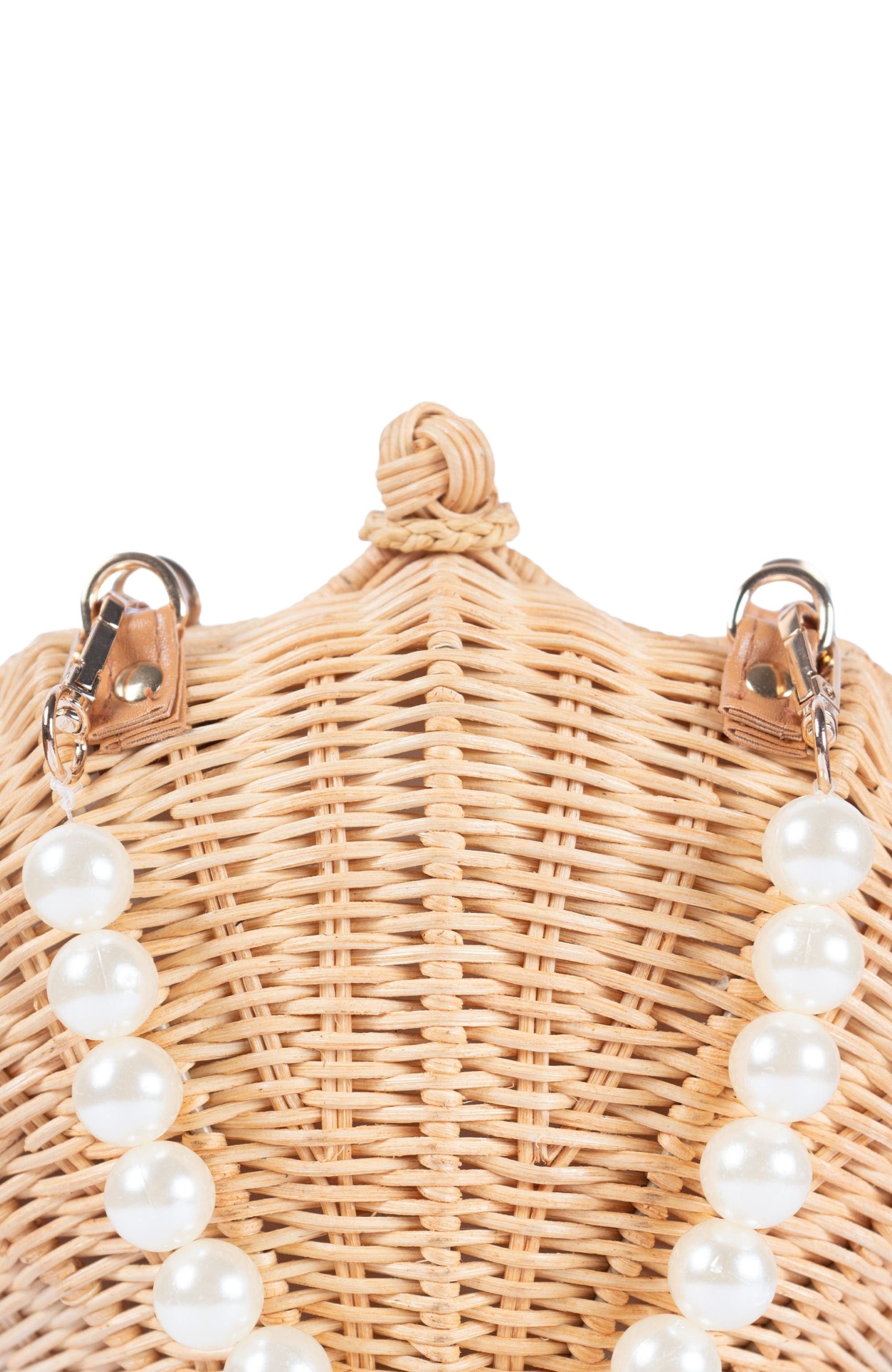 Jelavu Shelly Pearl Crossbody Bag, Alternate, color, Light Natural