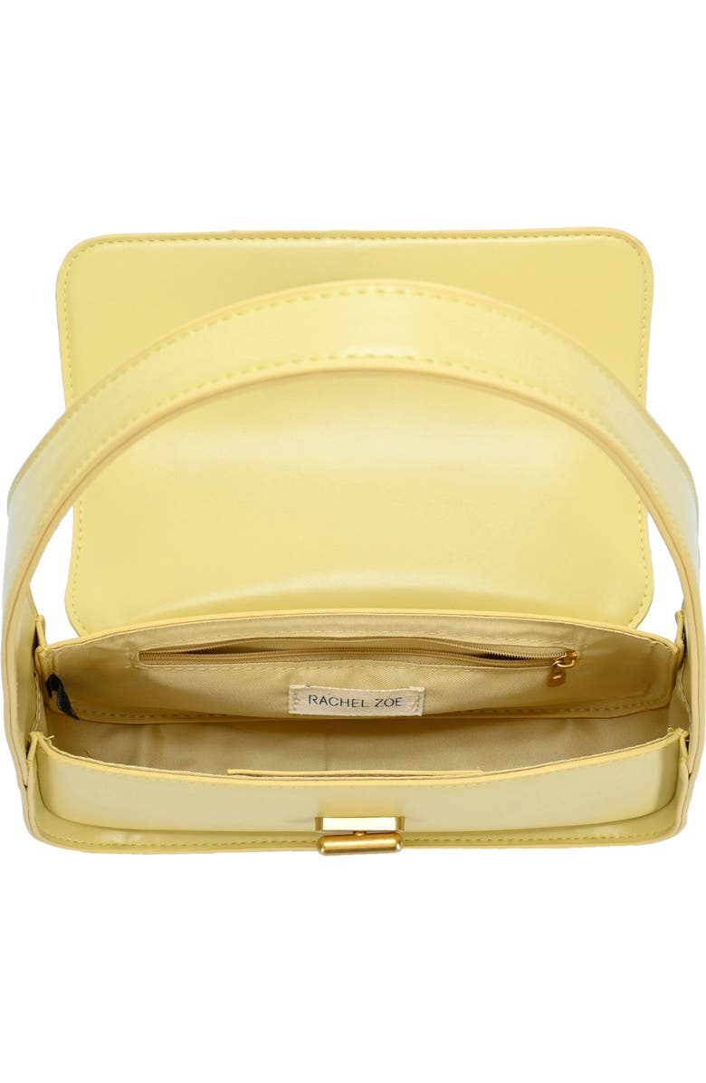 Rachel Zoe Turn Lock Baguette, Alternate, color, Yellow