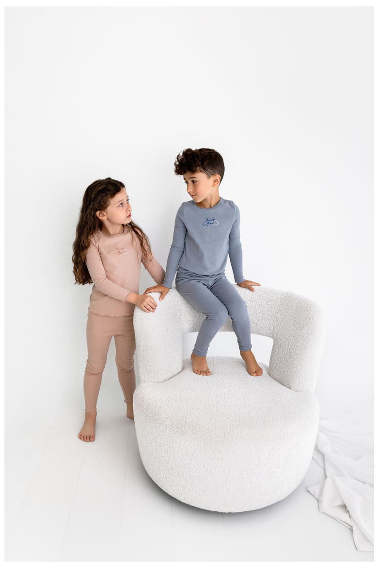 Bonne Nuit PJ, Alternate, color, Dusty Pink