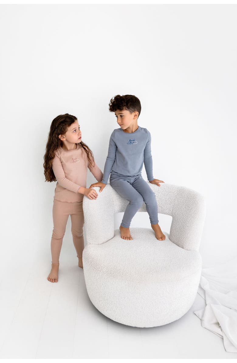 Pouf Bonne Nuit PJ, Alternate, color, Dusty Blue