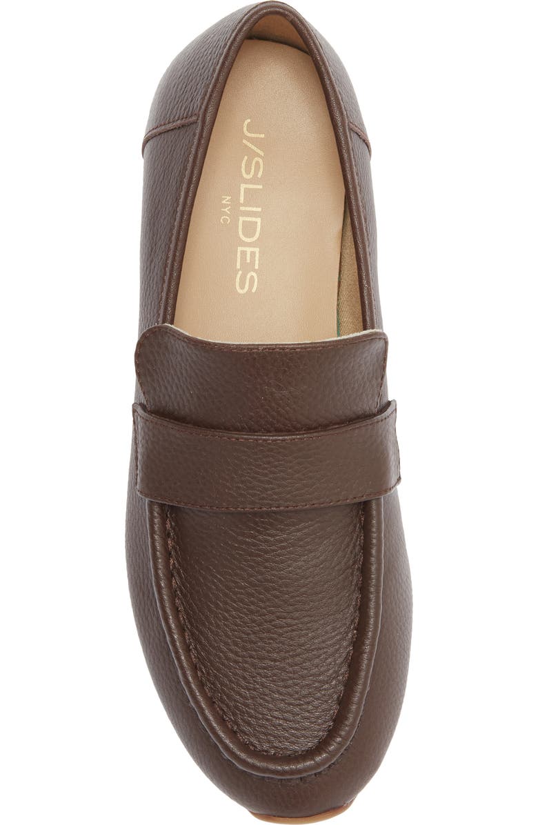 JSlides Palmer Loafer, Alternate, color, Brown