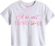 Vintage Havana Kids' All Thanks to Me Graphic T-Shirt