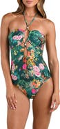 L'AGENCE Shiva Cutout One-Piece Swimsuit