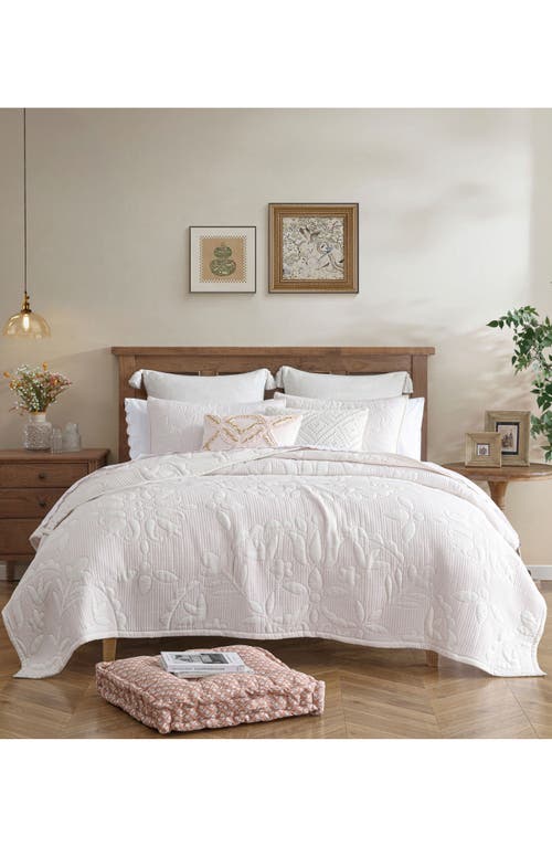 Peri Home Medallion Floral Comforter & Shams Set In Pink