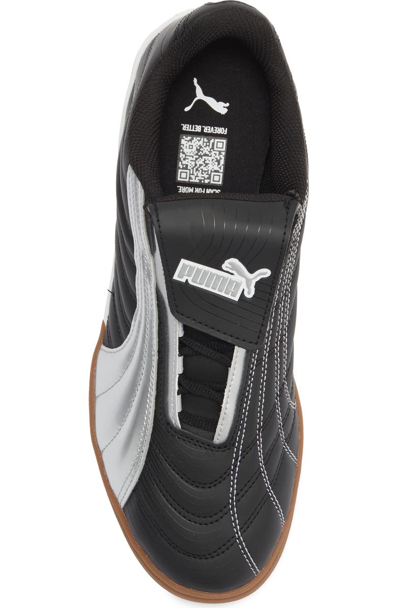 PUMA Tifosi Calcio Sneaker, Alternate, color, Puma Black/ Puma Silver
