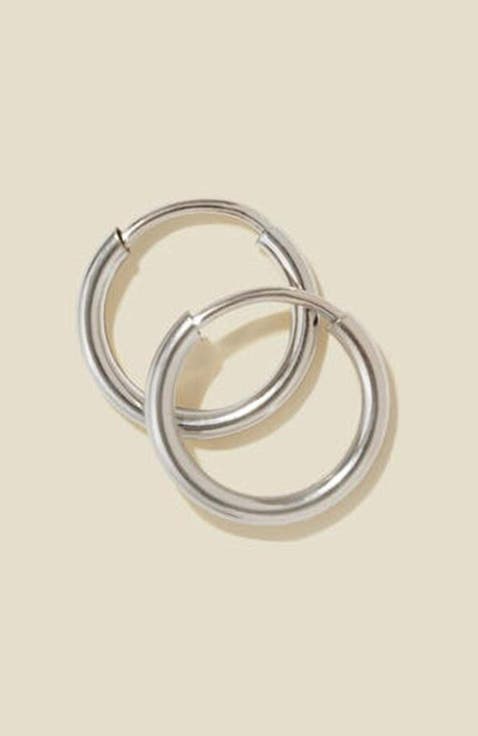 Mini Live In Hoop Earrings