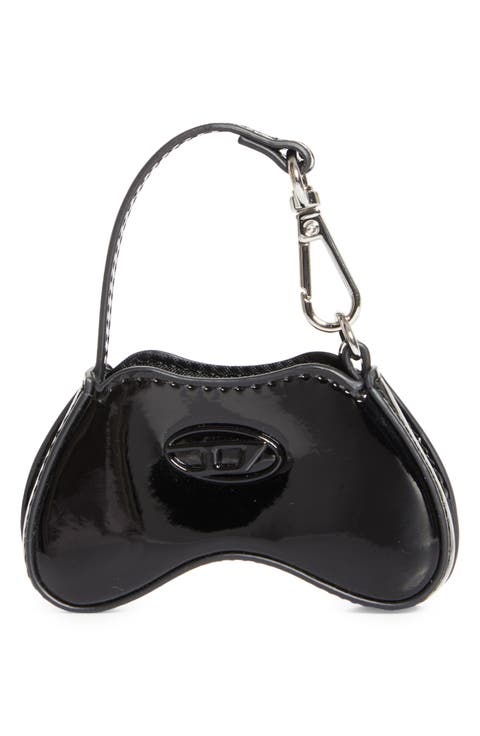 Play Faux Leather Bag Charm