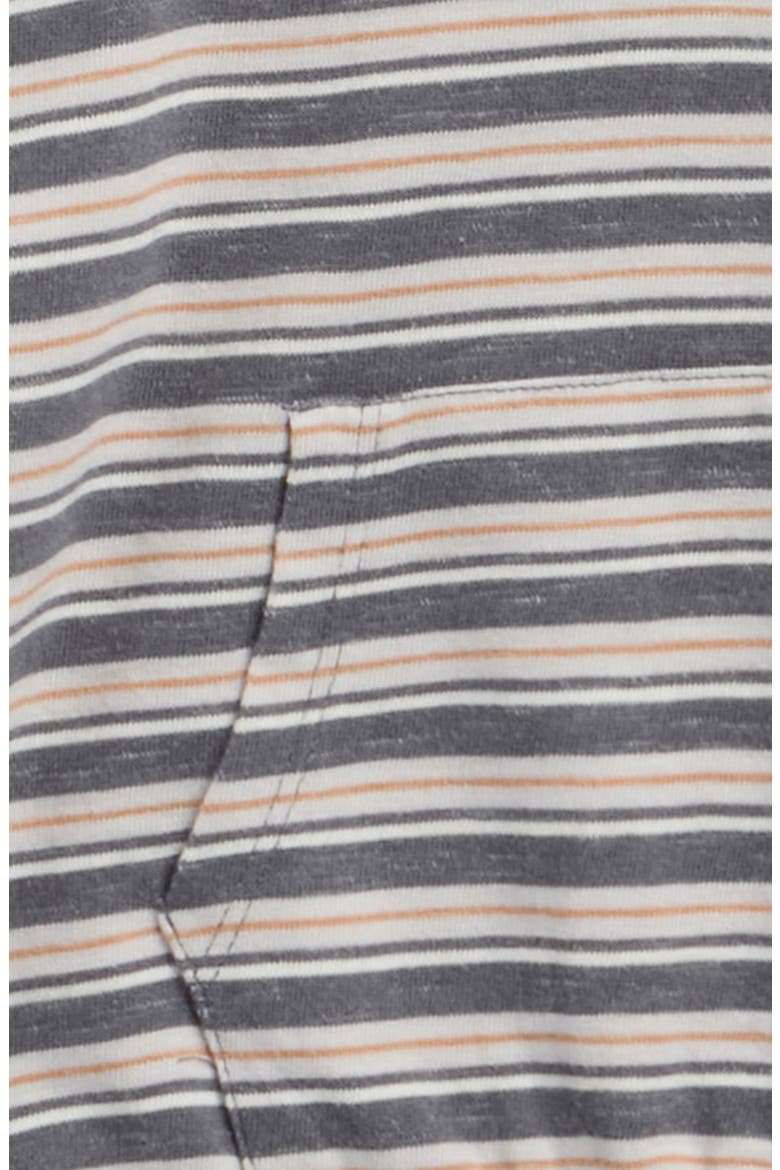 Stripe Cotton Sweatshirt & Joggers Set, Alternate, color, MIDNIGHT