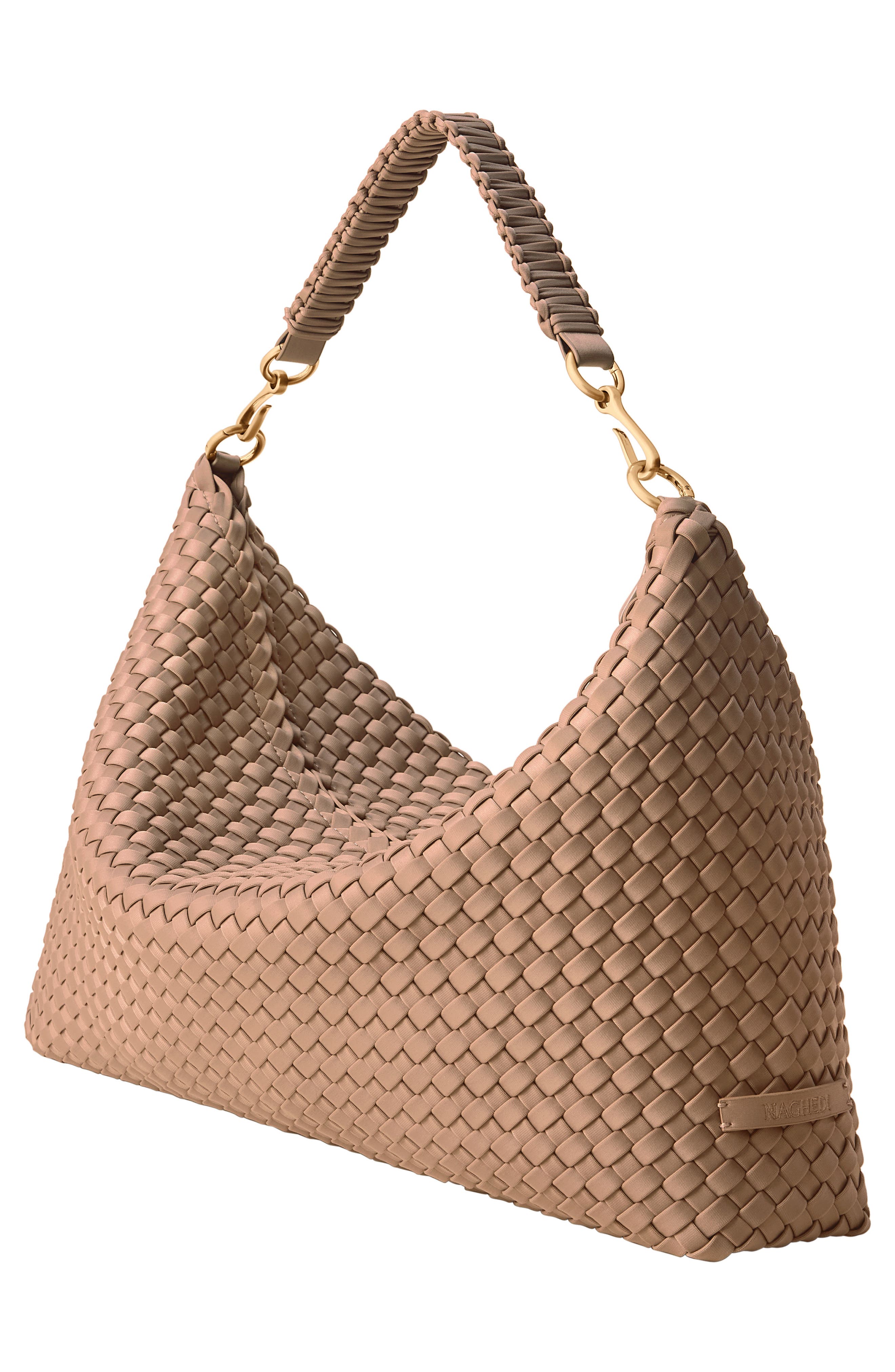 Medium Porto Half Moon Shoulder Bag, Alternate, color, SEYCHELLES