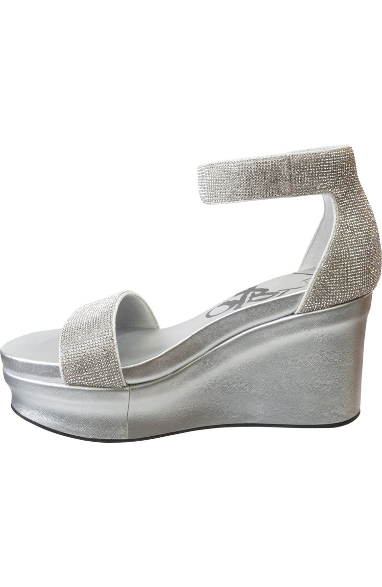 OTBT Status Crystal Embellished Wedge Sandal, Alternate, color,