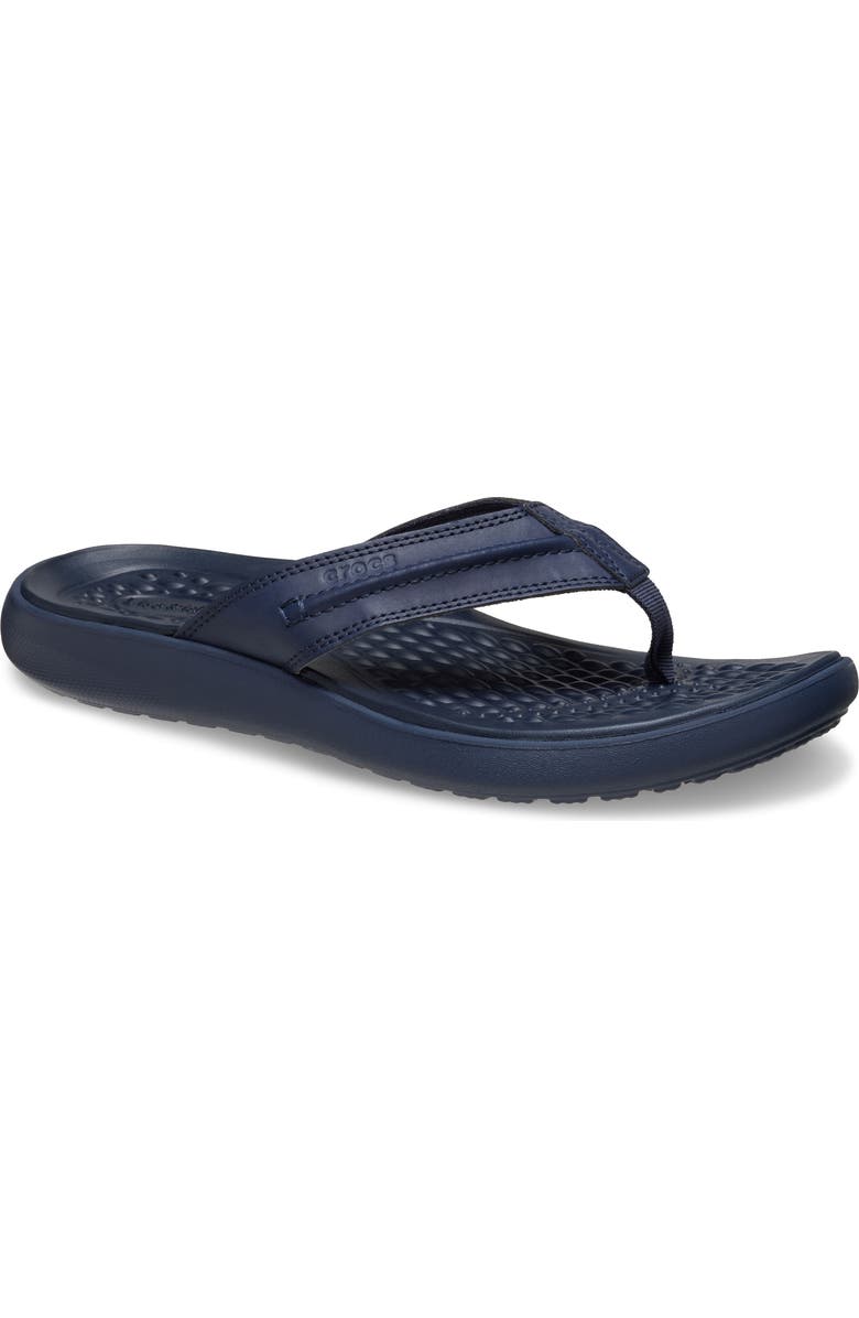 CROCS Yukon Vista II Flip Flop, Main, color, Navy