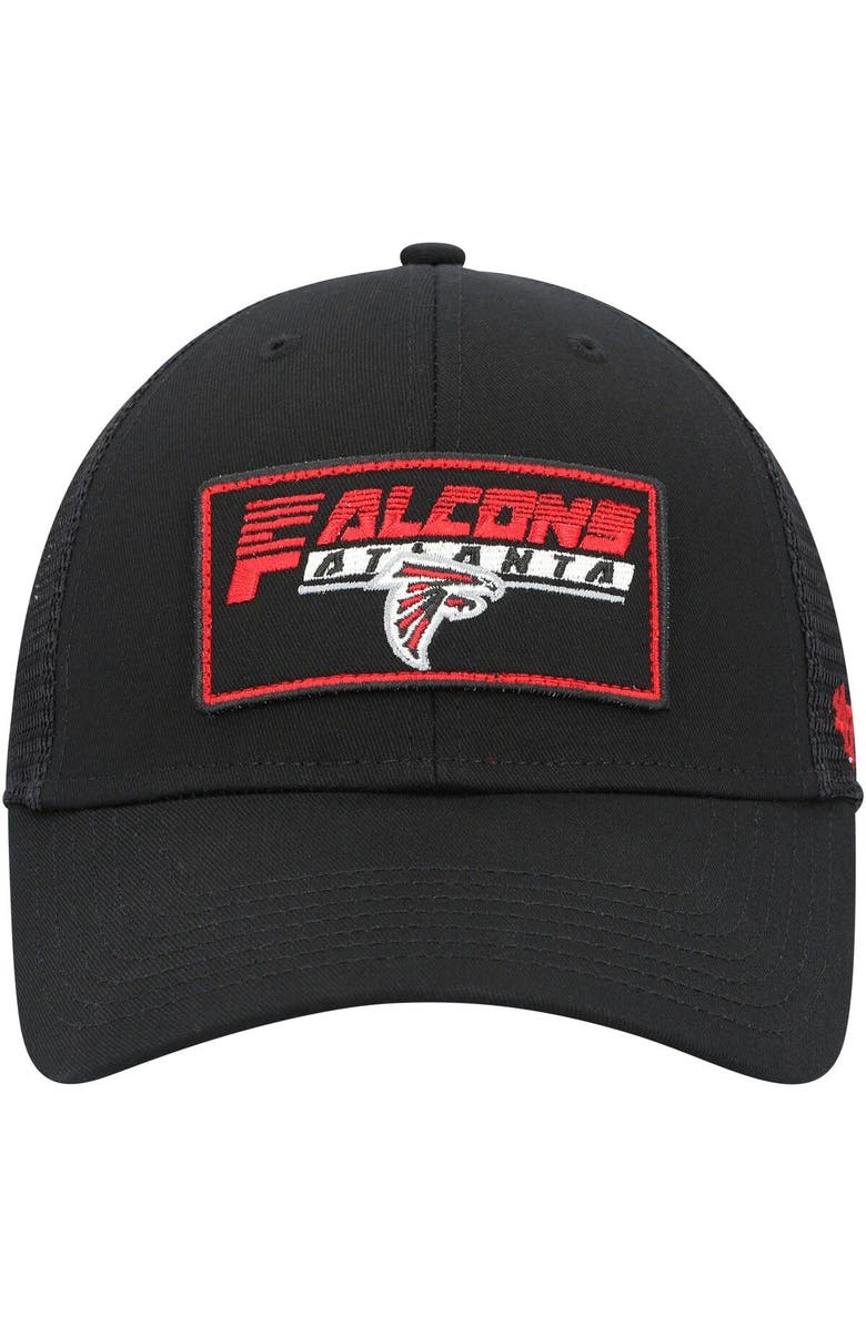 '47 Youth '47 Black Atlanta Falcons Levee MVP Trucker Adjustable Hat, Alternate, color, 