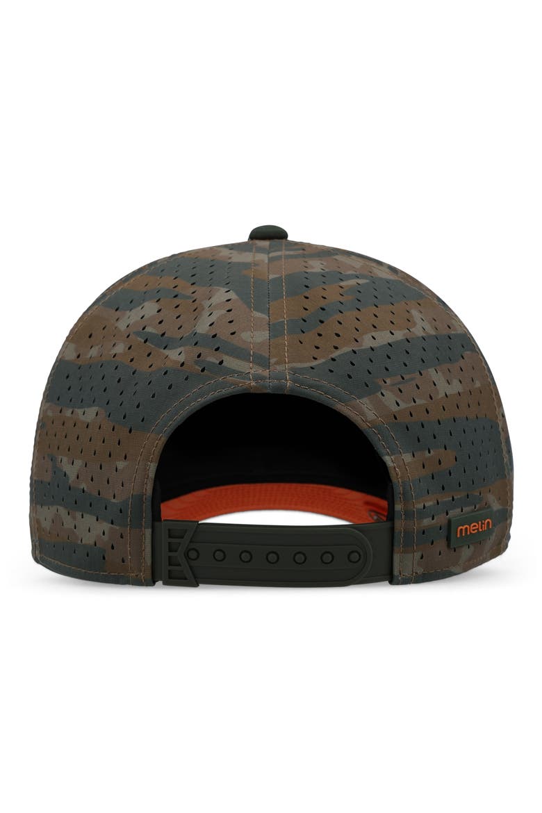 Hydro Odysea Stacked Camo Performance Ball Cap, Alternate, color, EVERGLADE CAMO