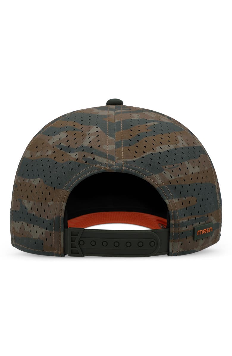 Melin Hydro Odysea Stacked Camo Performance Ball Cap, Alternate, color, Everglade Camo