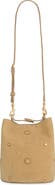 Rebecca Minkoff Evil Eye Studded Leather Bucket Bag