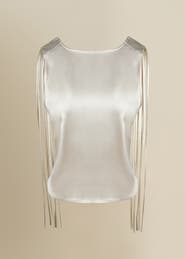 Contessa Mills Mane Shiny Triacetate Top