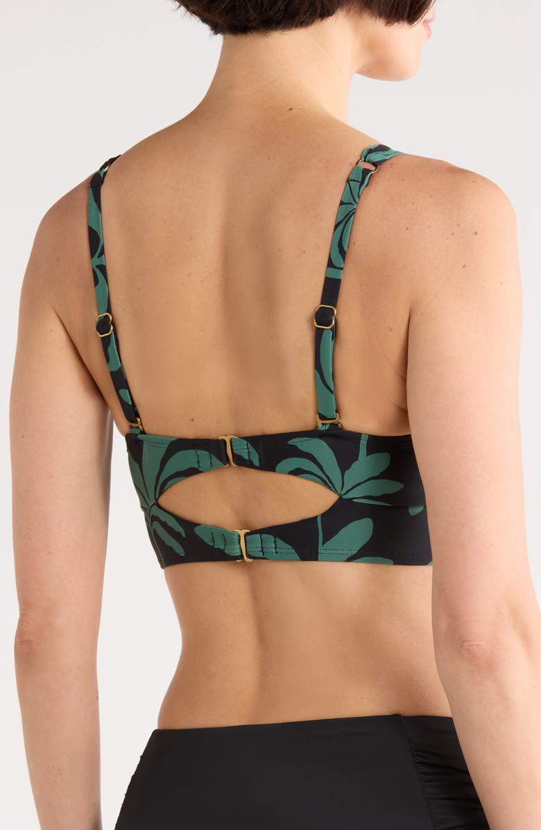 JANTZEN Sophia Underwire Bikini Top, Alternate, color, Black