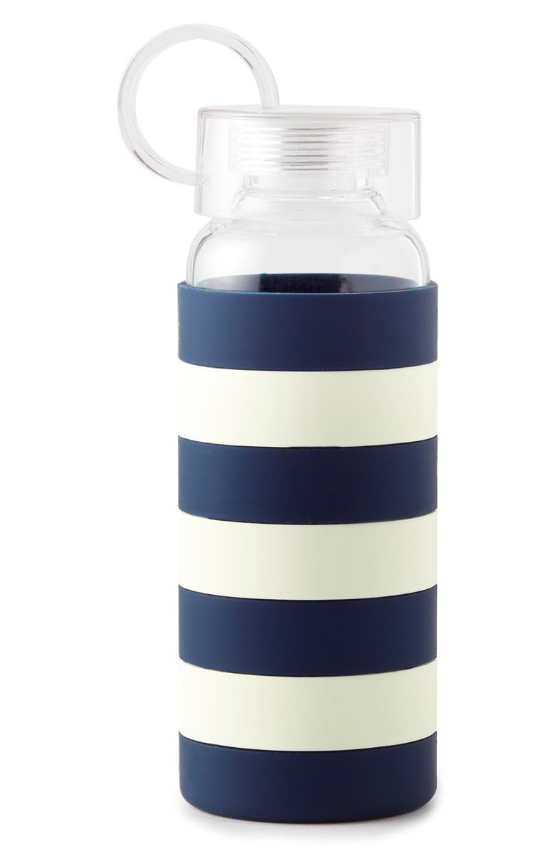 Kate Spade New York glass water bottle, Main, color, 