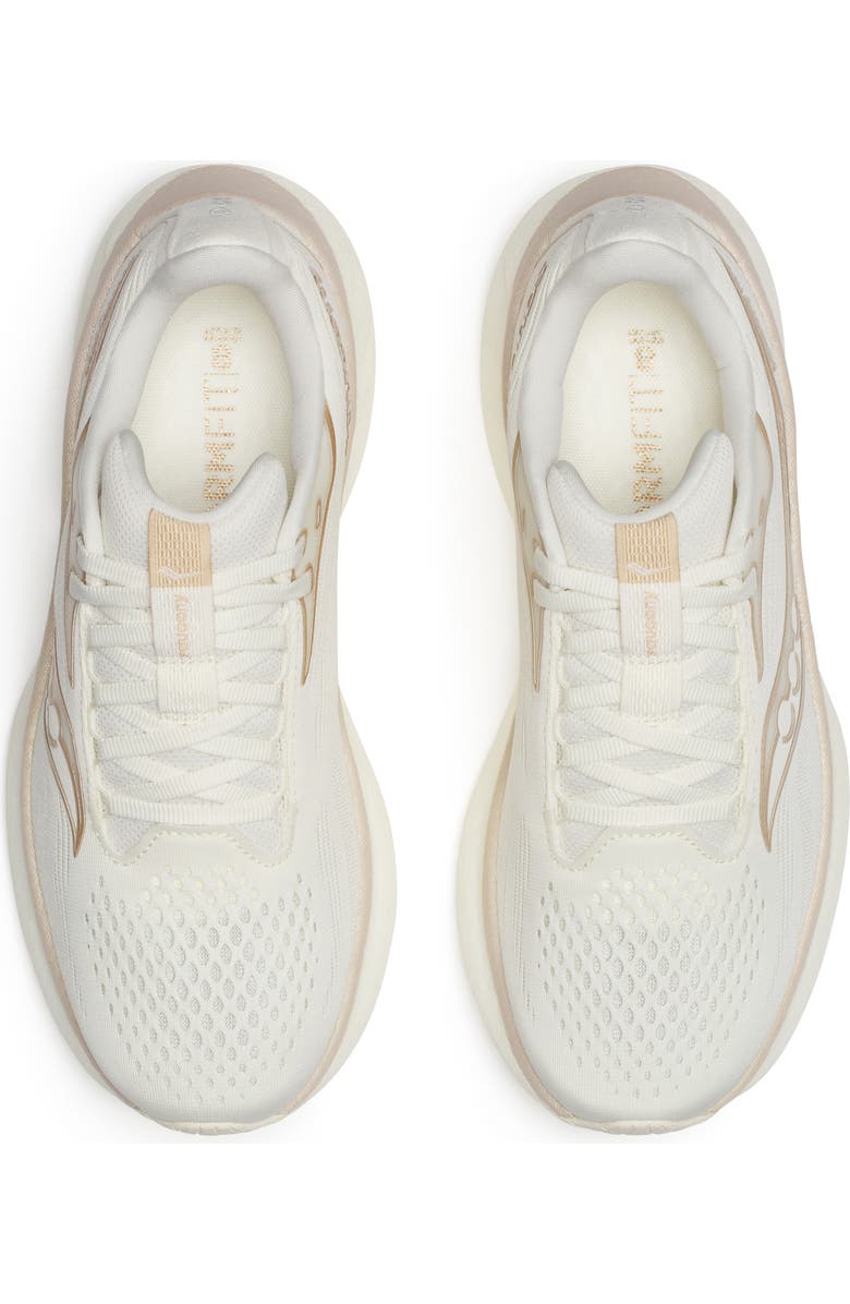 Saucony Ride 18 Running Shoe, Alternate, color, Vanilla White