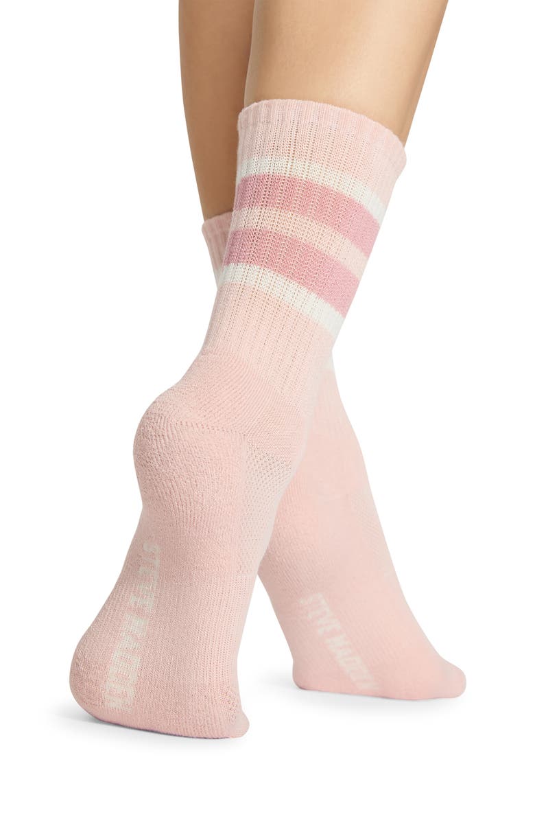 Steve Madden 5-Pack Crew Socks, Alternate, color, Blush Multi