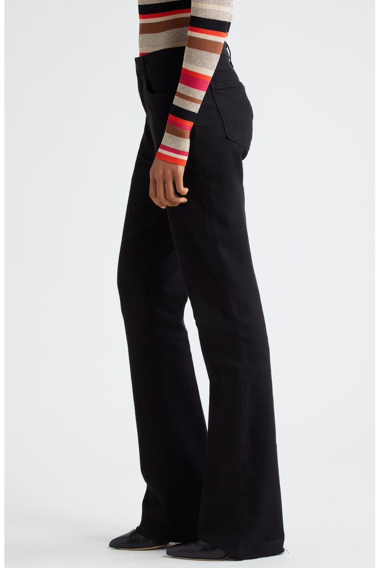 Ruth High Rise Straight Leg Jeans, Alternate, color, BLACK