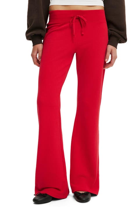 Women's Low Rise Bootleg Sweatpant