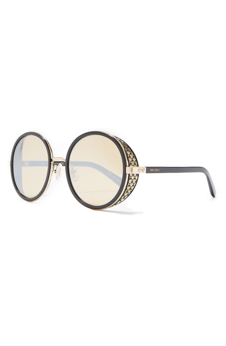 Jimmy Choo Andiens 54mm Round Sunglasses, Alternate, color,