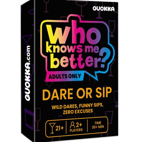 Who Knows Better? Trivia Card Games for Kids & Family