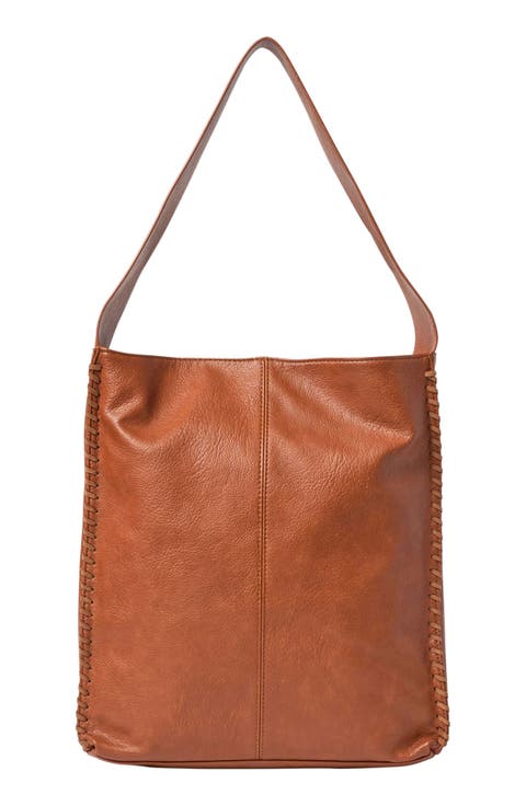 Knowing Vegan Leather Shoulder Bag
