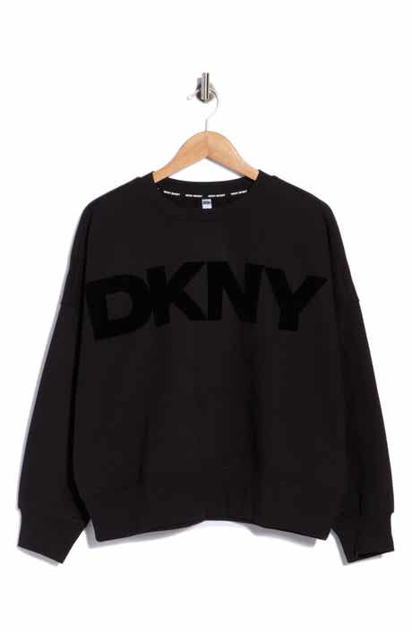 Exploded Flocked Logo Blouson Sweatshirt