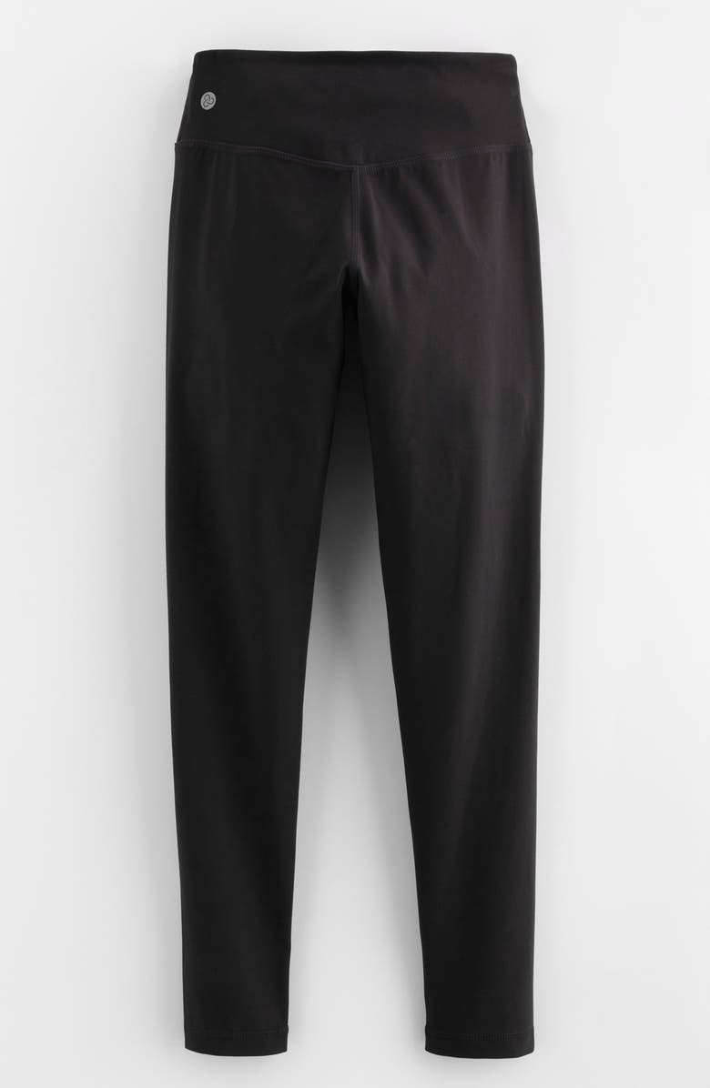 Zella Girl Kids' Live By High Waist Leggings, Alternate, color, Black