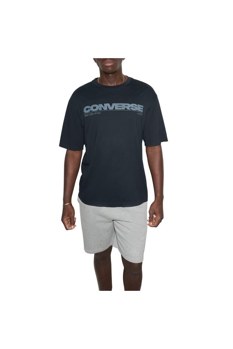 Indigo Framework Tee, Main, color, BLACK INDIGO