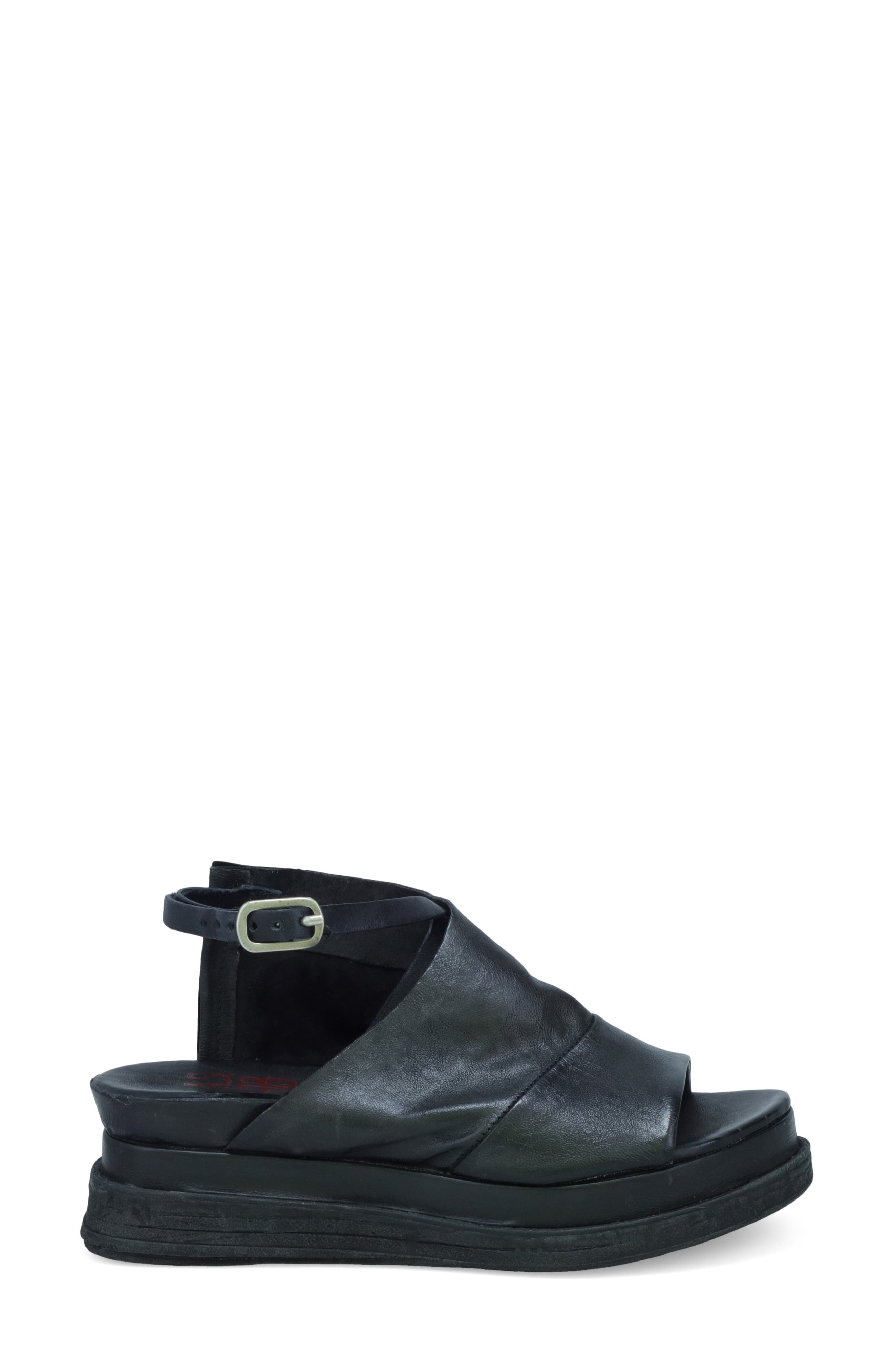 A.S.98 Lira Asymmetric Platform Sandal, Alternate, color, 