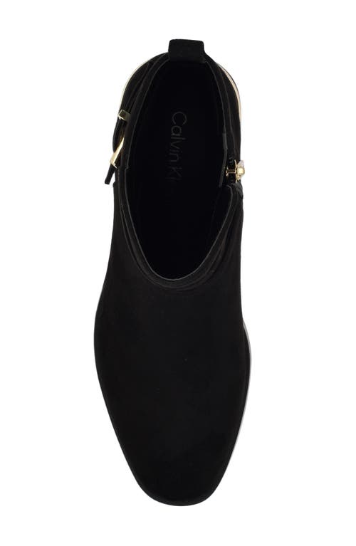 Calvin Klein Jansen Bootie In Black