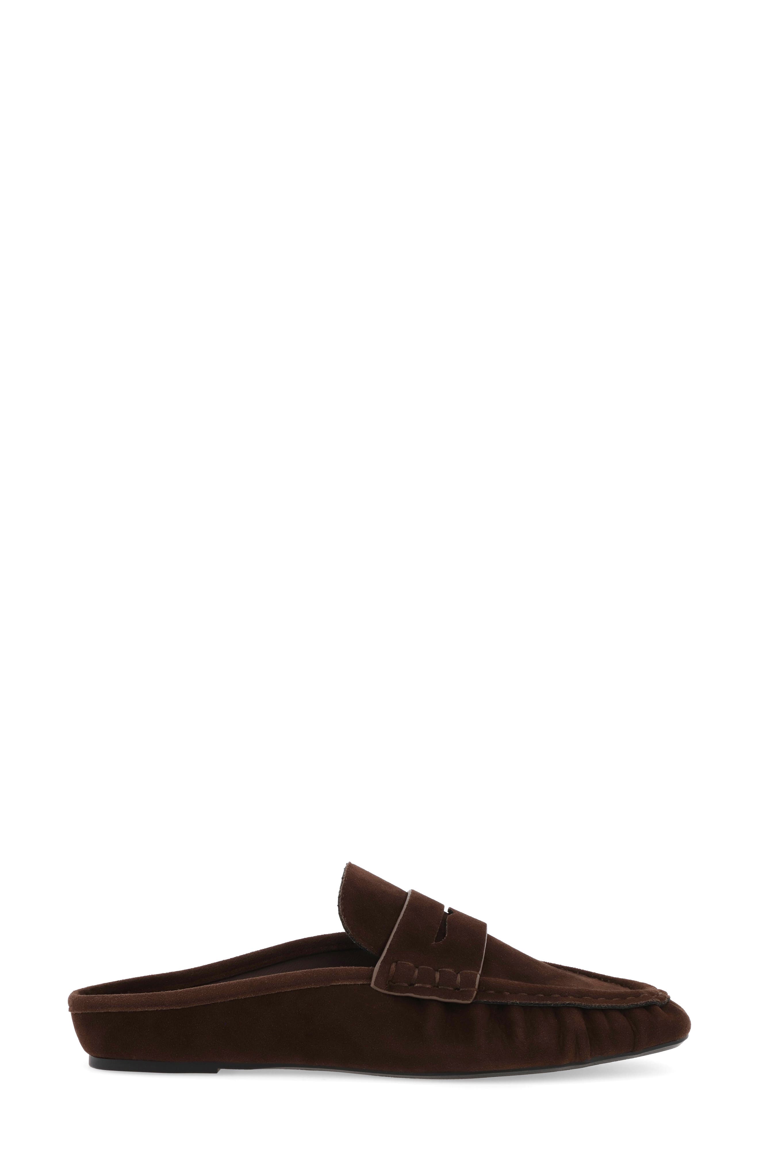 MIA Bridgetta Loafer Mule, Alternate, color, Espresso