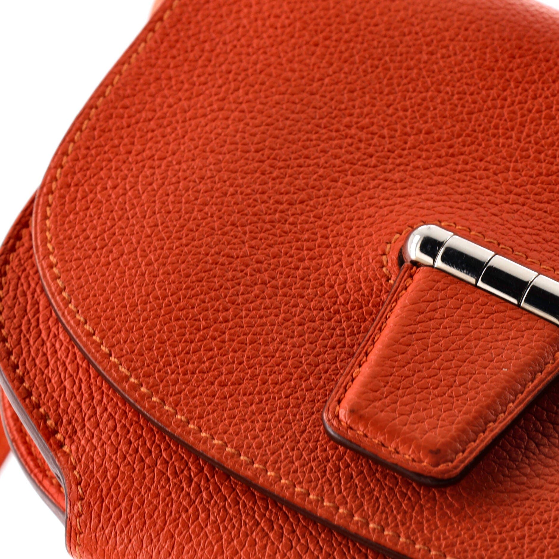 Pre-Owned Hermes Convoyeur Crossbody Bag Evercolor Mini, Alternate, color, Feu