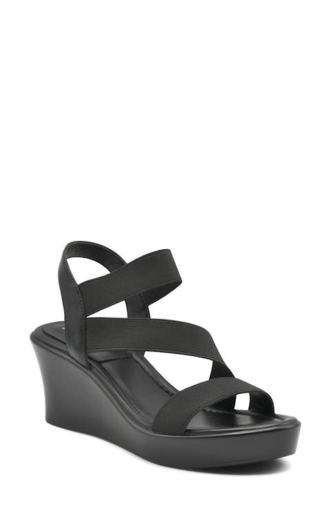 Classical Ankle Strap Platform Wedge Sandal