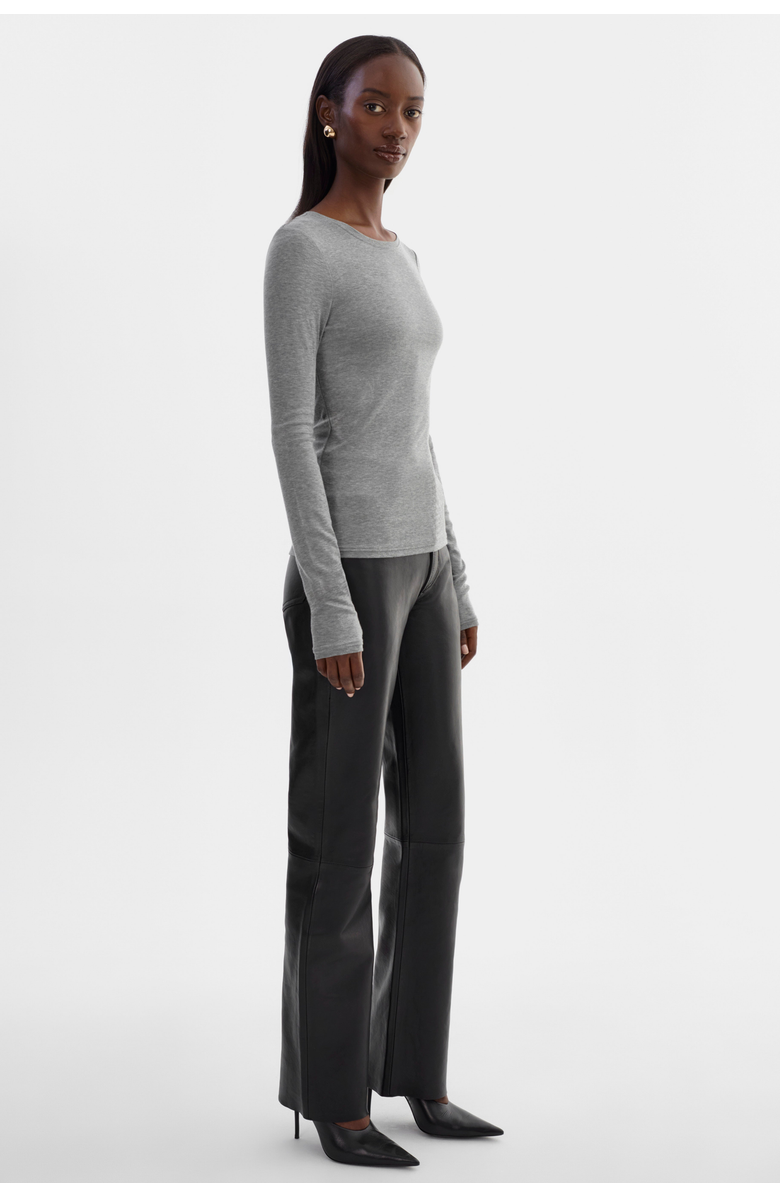 LAMARQUE Medora | Long Sleeve Top, Alternate, color, Heather Grey