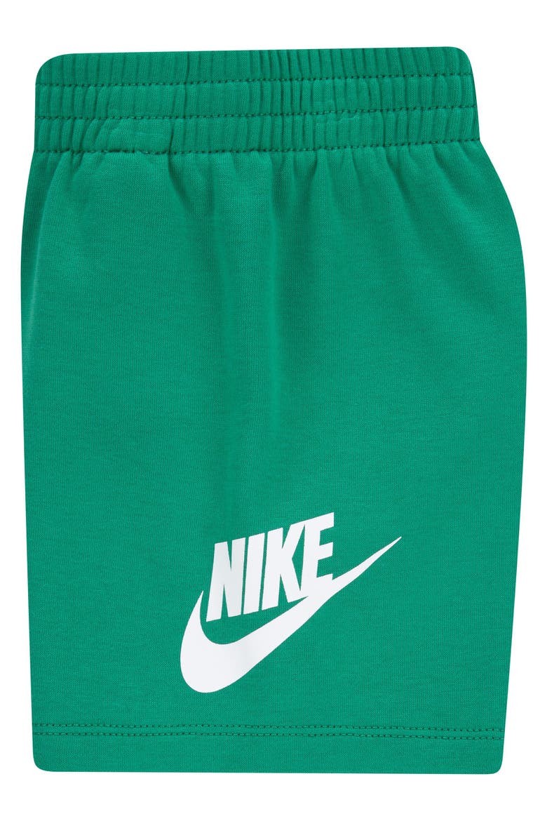 Kids' Club Logo Graphic T-Shirt & Shorts Set, Alternate, color, STADIUM GREEN