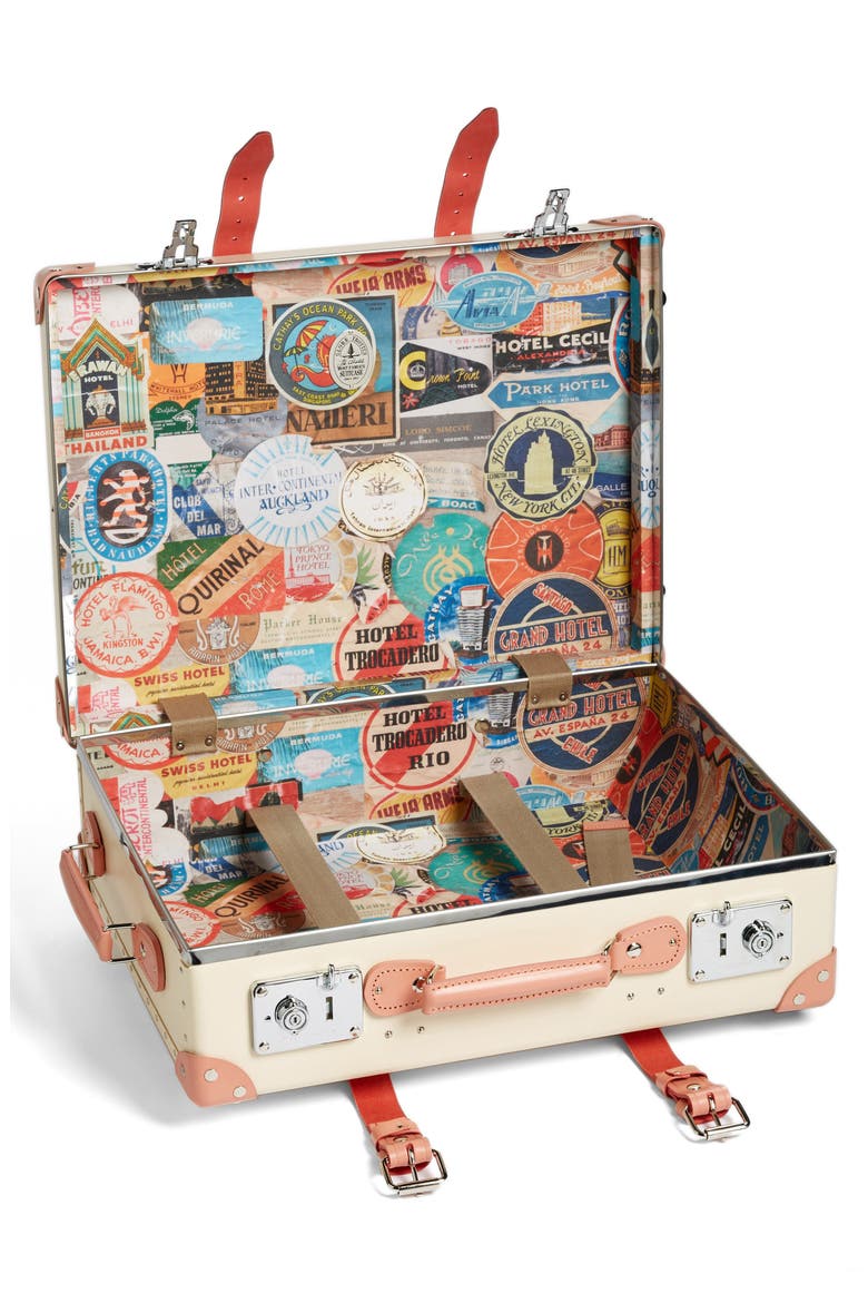 Centenary 20" Trolley Packing Case, Alternate, color, IVORY/DESERT ROSE