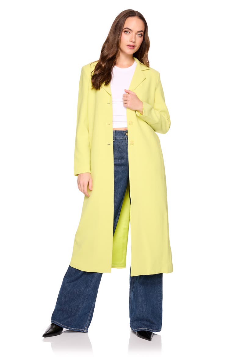 Pebble Midi Blazer, Alternate, color, CELERY