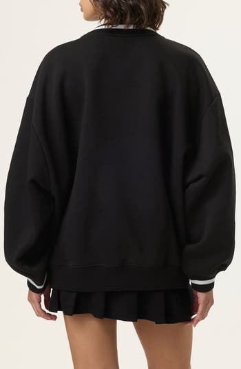 x Hailey V-Neck Sweatshirt
