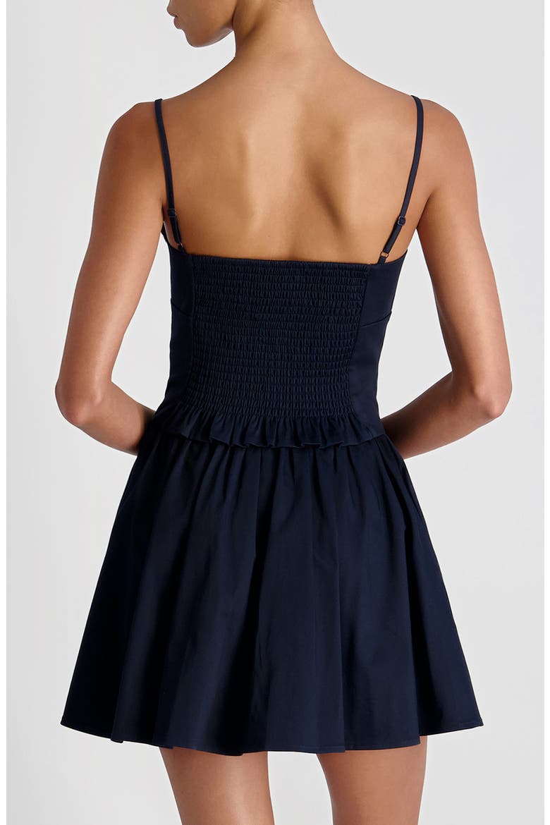 Stretch Cotton Sateen Camisole, Alternate, color, 30-MARINE