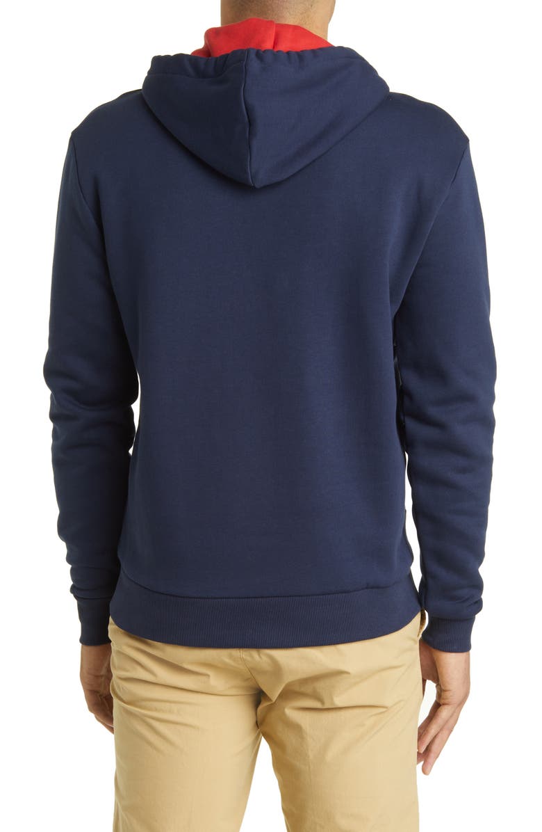 NORTH SAILS Colorblock Cotton Graphic Hoodie, Alternate, color, 