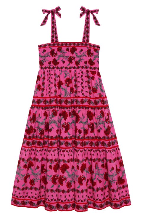 Kids' Floral Tiered Dress (Toddler, Little Kid & Big Kid)