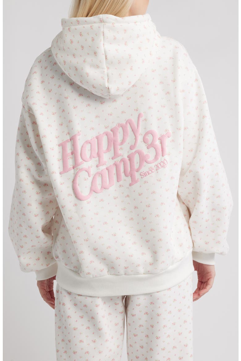Garden Confetti Core Graphic Hoodie, Alternate, color, FROST WHITE