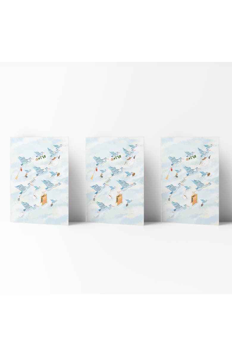 Ramus & Co Everyday Greeting Card Pack Sets (3 ct) Bird Migration, Main, color, Multi-Pack